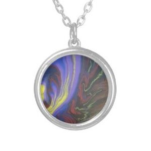 Purple Explosion Necklace